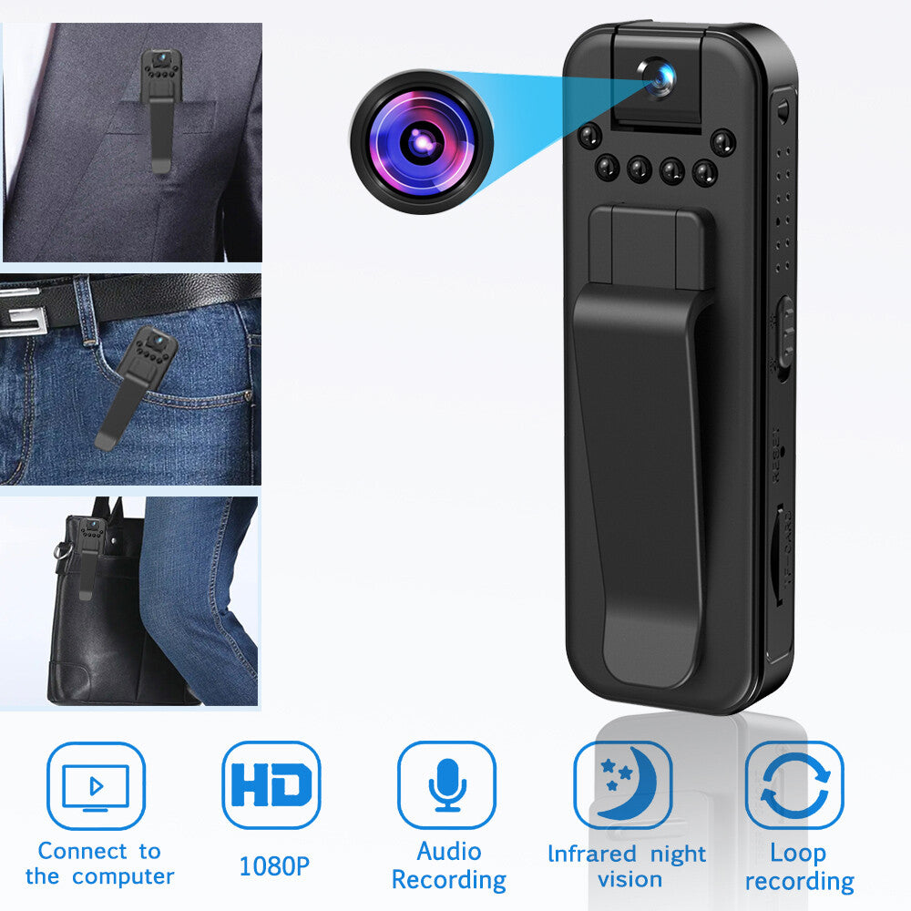 MiniCam Pro™ – Caméra Espion HD Ultra Discrète