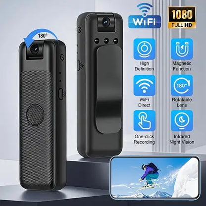 MiniCam Pro™ – Caméra Espion HD Ultra Discrète