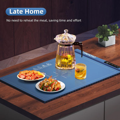 🔥 TAPIS CHAUFFANT ÉLECTRIQUE – GARDE TES PLATS CHAUDS PLUS LONGTEMPS