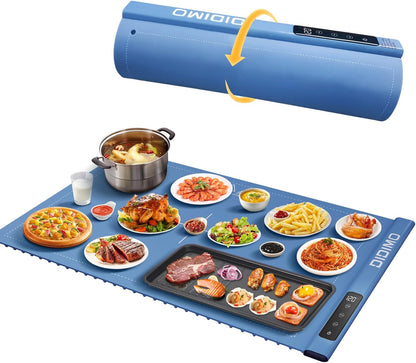 🔥 TAPIS CHAUFFANT ÉLECTRIQUE – GARDE TES PLATS CHAUDS PLUS LONGTEMPS