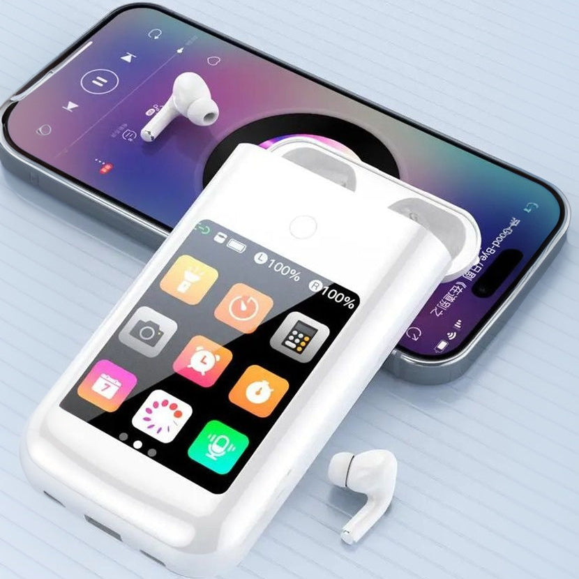 SmartPods Touch™ – Écouteurs Bluetooth avec Écran Tactile Intelligent