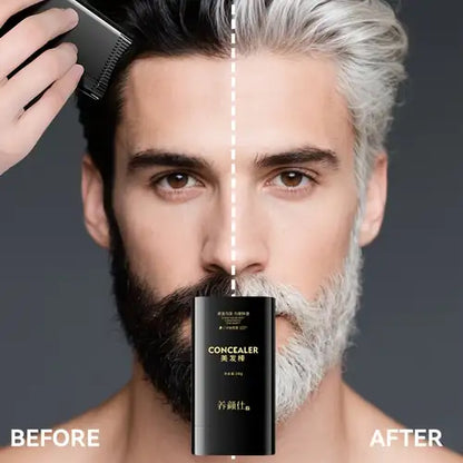 PEIGNE COLORANT 2-EN-1 – COUVRE LES CHEVEUX BLANCS EN QUELQUES MINUTES