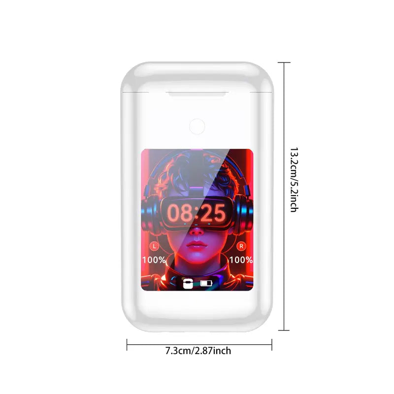 SmartPods Touch™ – Écouteurs Bluetooth avec Écran Tactile Intelligent