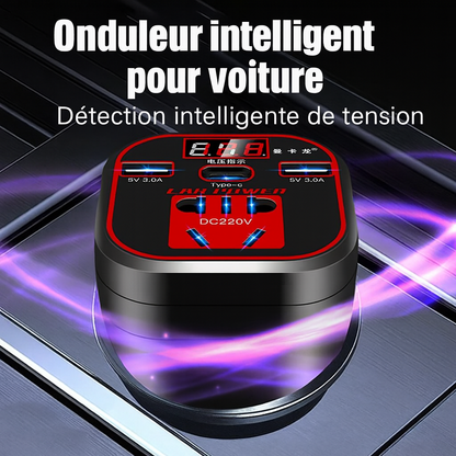 Onduleur Intelligent 150W pour Voiture