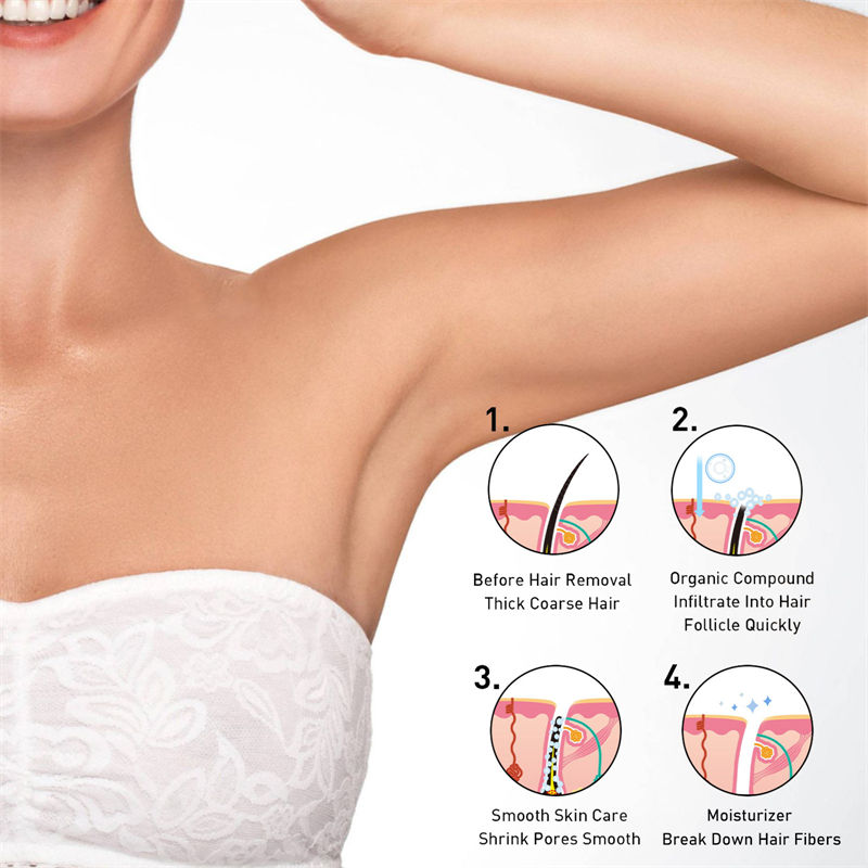 SPRAY DÉPILATOIRE RAPIDE – PEAU LISSE SANS DOULEUR