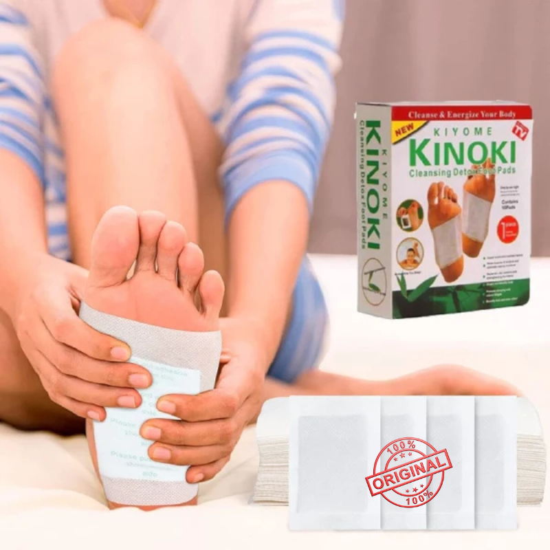 Foot Pads – Patchs Détox Naturels pour les Pieds (Lot de 10)
