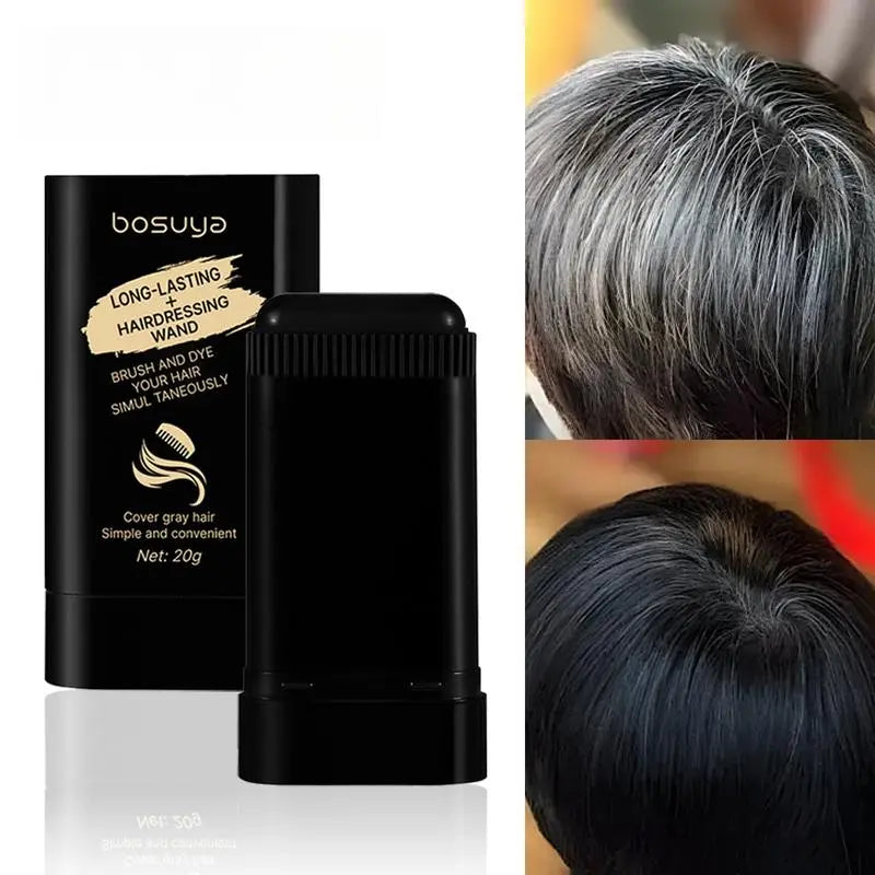 PEIGNE COLORANT 2-EN-1 – COUVRE LES CHEVEUX BLANCS EN QUELQUES MINUTES