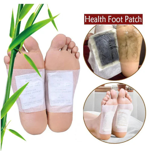 Foot Pads – Patchs Détox Naturels pour les Pieds (Lot de 10)